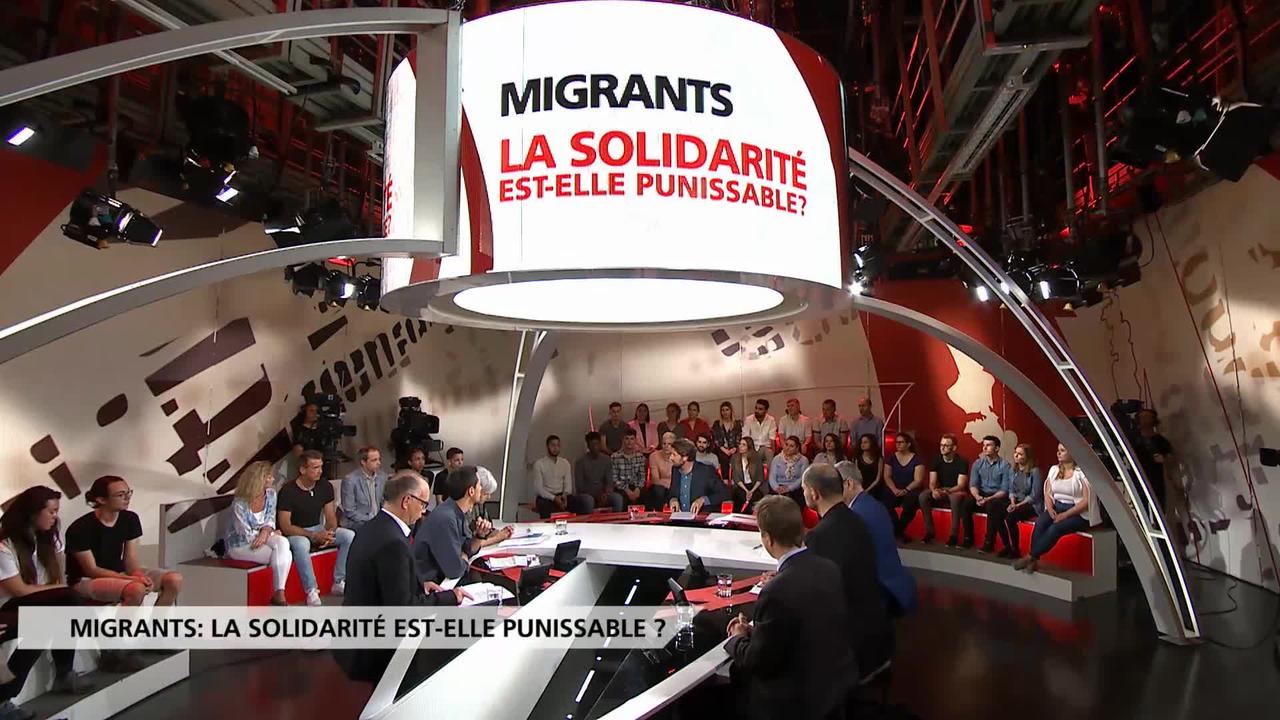 Migrants: la solidarité est-elle punissable?