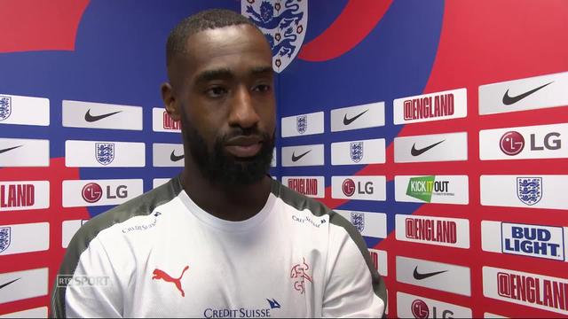 Angleterre - Suisse (1-0): Djourou au micro de RTSsport après le match