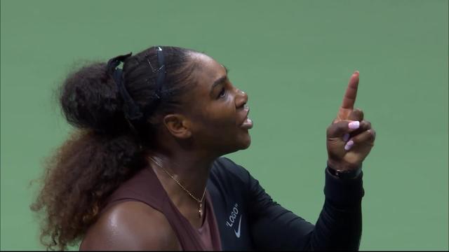 Finale dames, S.Williams (USA) – N.Osaka (JPN): l’accrochage entre Serena et l’arbitre