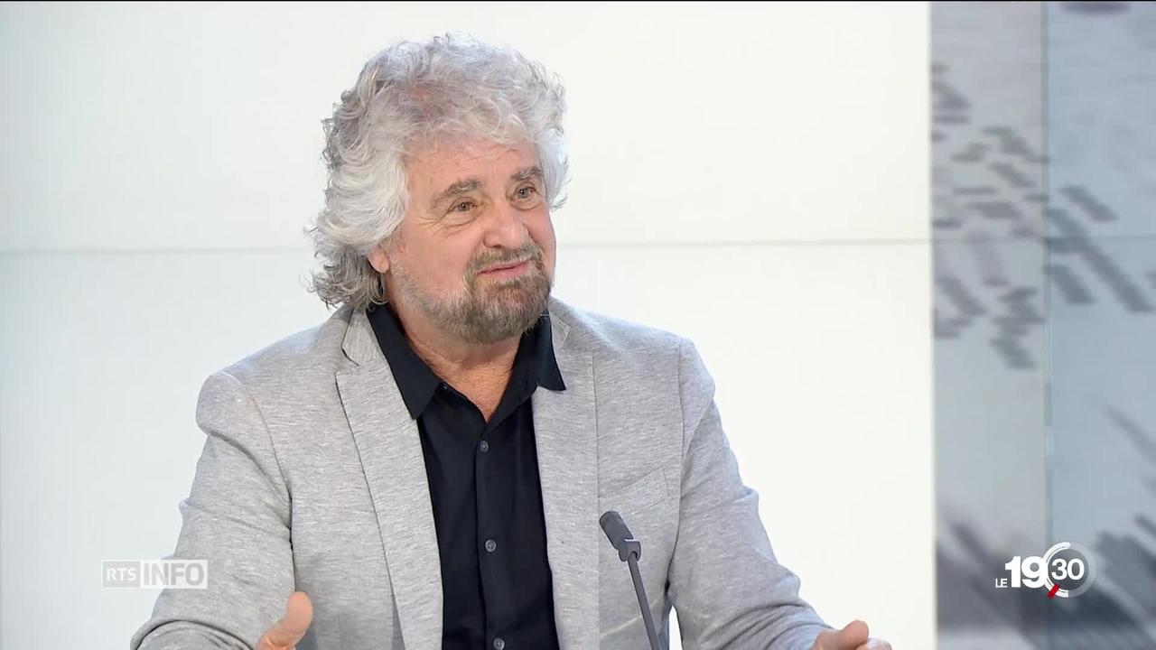 Beppe Grillo: "Nous voulons construire un autre modèle d'Europe"