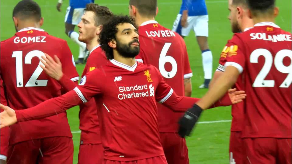 Le but de Mohamed Salah face à Everton désigné plus beau but de la saison