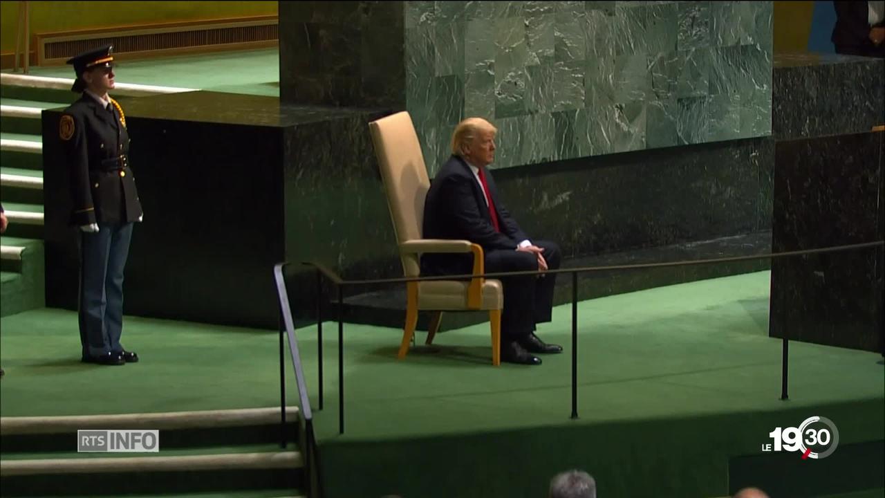 Donald Trump attaque les institutions internationales devant l'Assemblée générale de l'ONU.