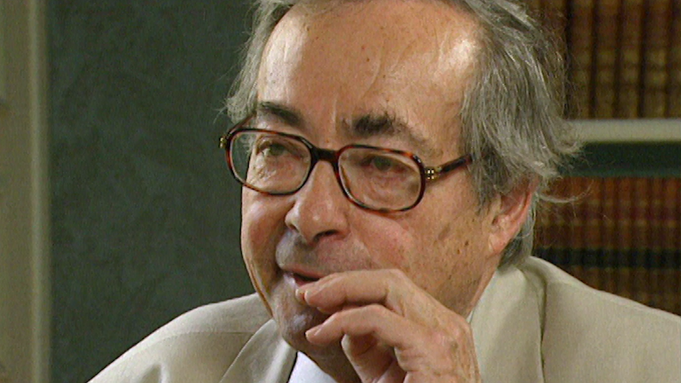 George Steiner en 1998. [RTS]