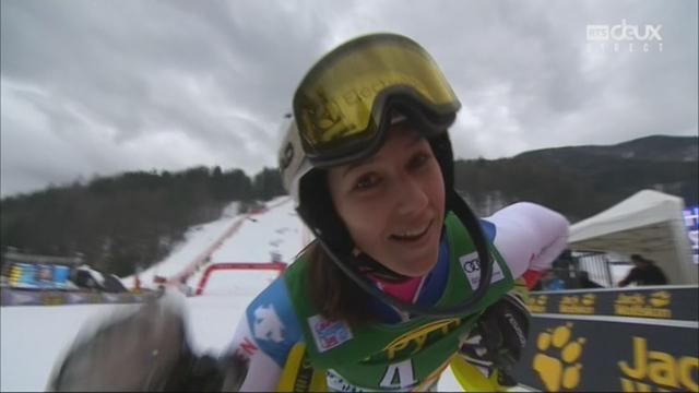 Kranjska Gora (SLO), slalom féminin, 2e manche: Wendy Holdener (SUI)