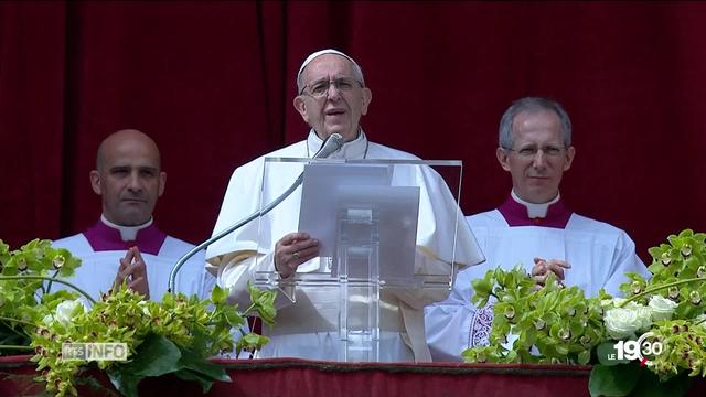 Le Pape François a prononcé sa traditionnelle bénédiction urbi et Orbi