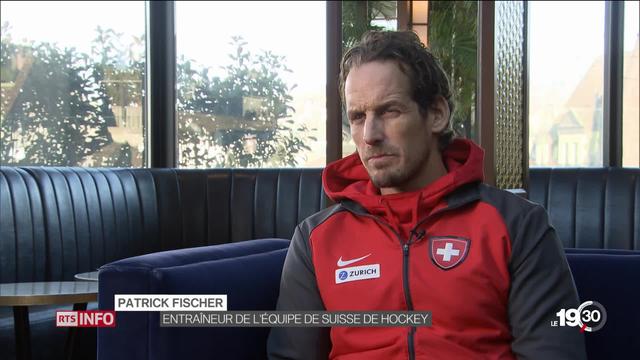 Portrait de Patrick Fischer, entraîneur de l'équipe suisse de hockey sur glace.