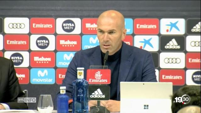 Real Madrid: l'entraîneur Zinedine Zidane jette l'éponge après trois victoires consécutives en Ligue des Champions