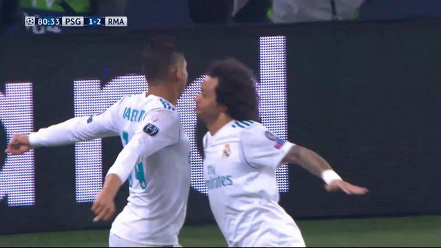 1-8e de finale, Paris SG - Real Madrid (1-2): Casemiro 80e