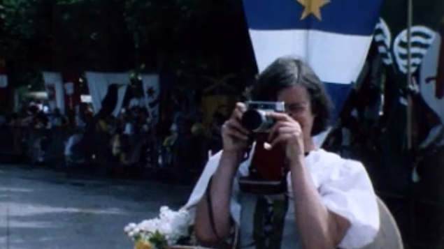 Une figurante de la Fête des vignerons de 1977 [RTS]