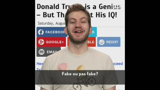 What the Fake: le QI de Donald Trump