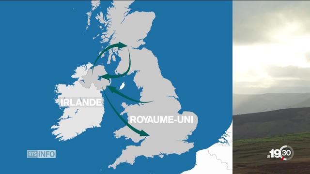 Le Brexit ouvre une multitude de questions épineuses, exemple la frontière nord irlandaise.