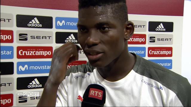 Amical, Espagne - Suisse 1-1: interview d'après match avec Embolo