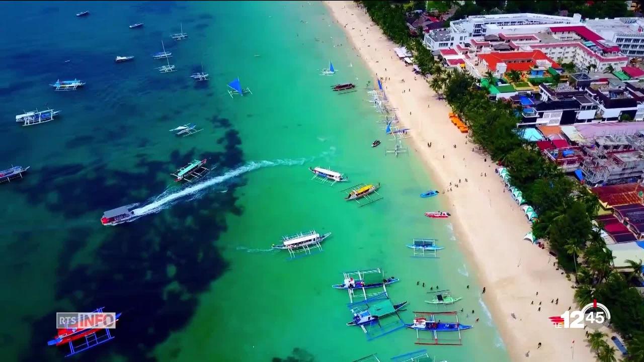 Après six mois de fermeture, l'Ile de Boracay aux Philippines est à nouveau ouverte au public.