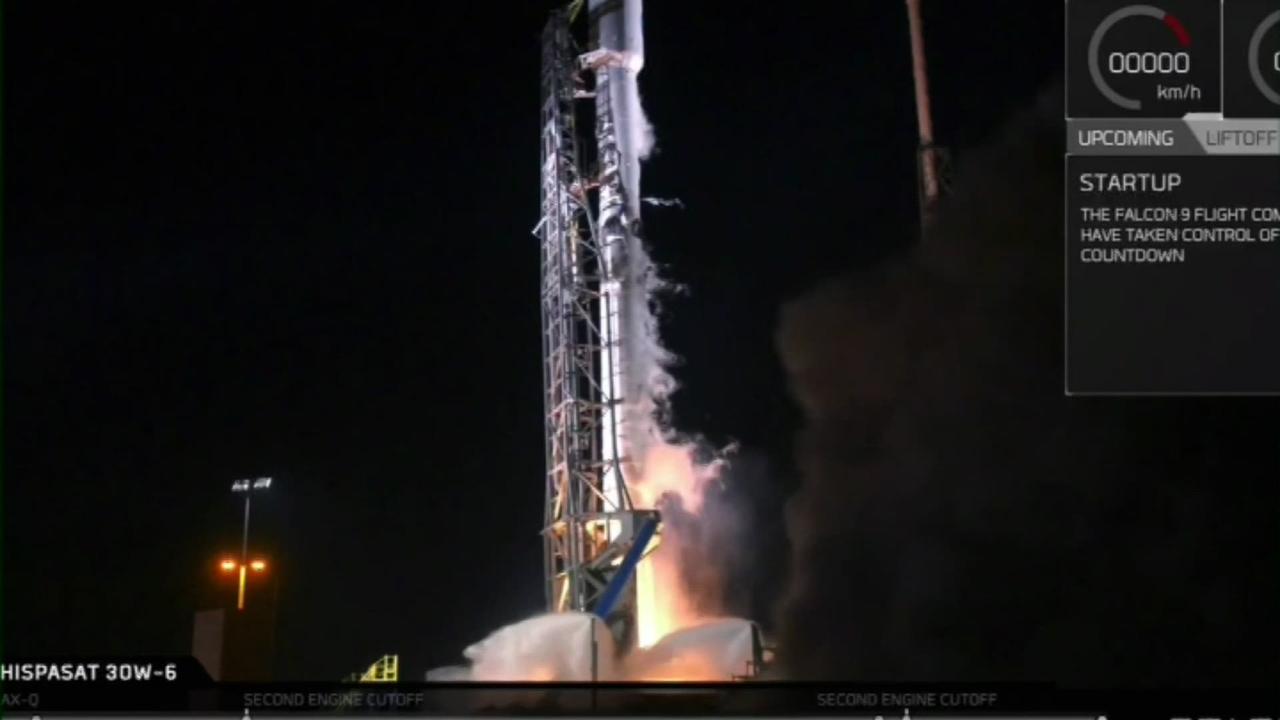 Cinquantième lancement d'une fusée Falcon 9