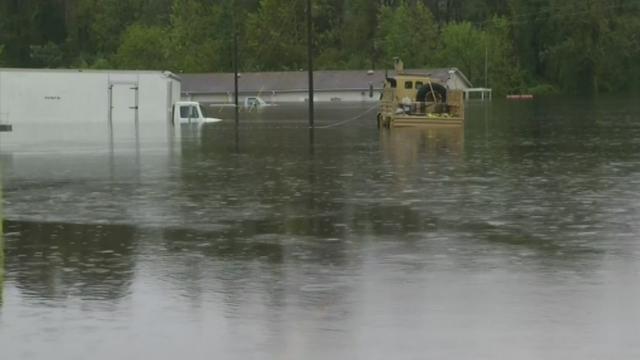 Florence provoque des inondations en Caroline du Nord