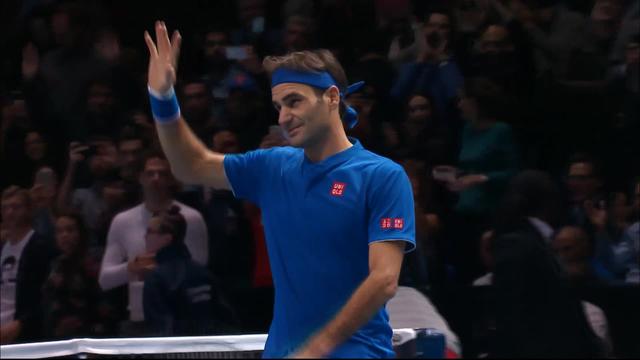 Round Robin, R.Federer (SUI) bat D.Thiem (AUT) (6-2, 6-3)