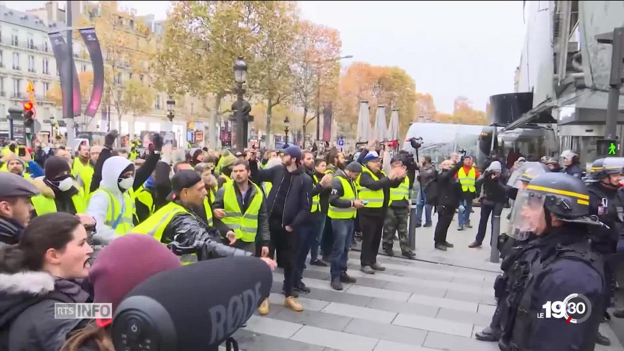 France: Les mobilisations des gilets jaunes dégénèrent à Paris