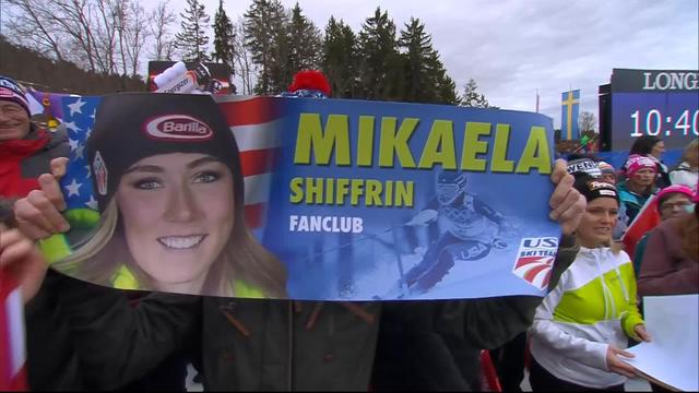 Ofterschwang (GER), slalom dames, 2e manche: Mikaela Shiffrin (USA) remporte le slalom devant Wendy Holdener pour 9 centièmes