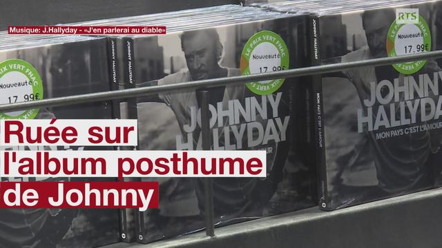 Ruée sur l'album posthume de Johnny Hallyday