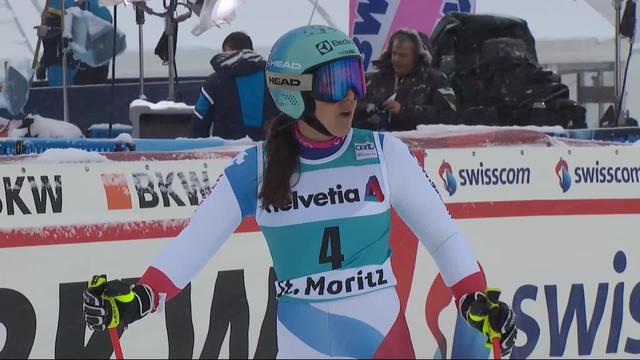 St-Moritz (SUI), qualification du slalom parallèles dames: Wendy Holdener (SUI)