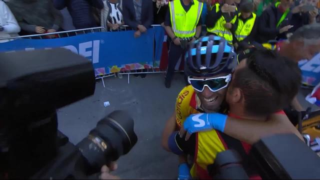 Course élite messieurs: Valverde (ESP) devient champion du monde à 38 ans