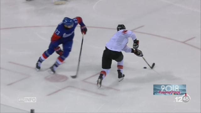 JO d’hiver-Hockey masculin: victoire des Suisses contre la Corée
