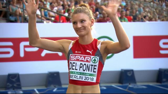 Athlétisme, 100m dames: 5e place et pas de finale pour Ajla Del Ponte