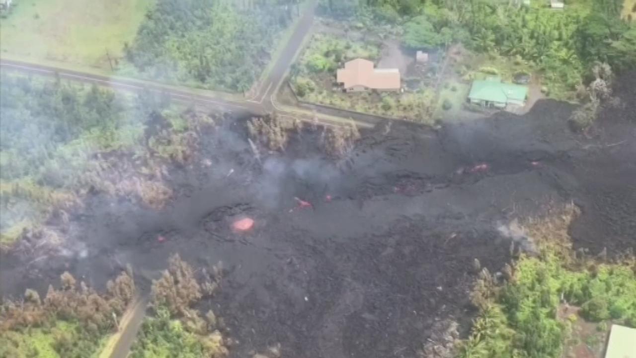 Nouvelles fissures sur un volcan hawaïen