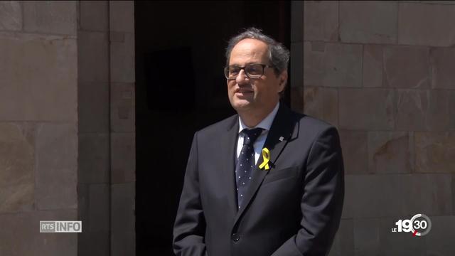 Catalogne: le nouveau président Quim Torra semble diviser plus que rassembler