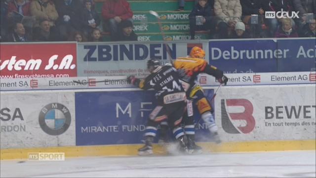 Hockey-NL, 40e journée: Fribourg – Zoug (6-0)