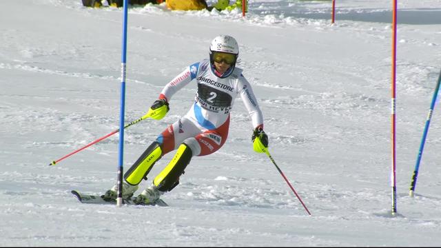 Courchevel (FRA), slalom dames, 1re manche: Wendy Holdener (SUI)