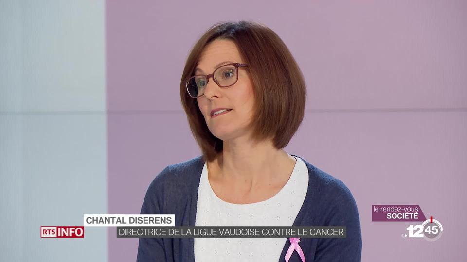 Rendez-vous société : Chantal Diserens parle de l'après-cancer.