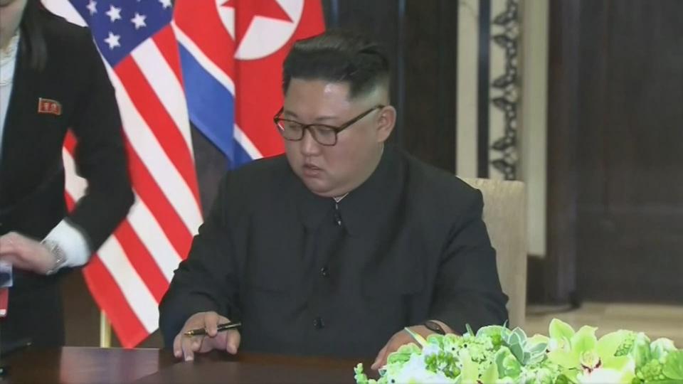 Donald Trump promet d'inviter Kim Jong-un à Washington.