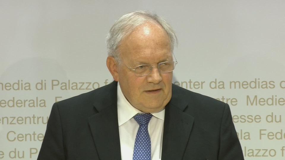 Johann Schneider-Ammann explique son départ