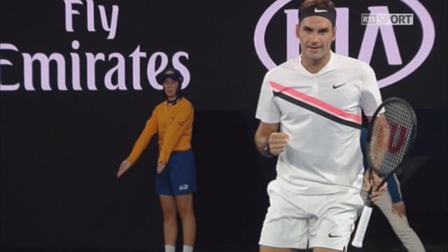 Messieurs, 3e tour: Gasquet (FRA) – Federer (SUI) (2-6, 5-7)