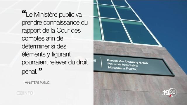 Au lendemain du rapport de la cour des comptes genevoise à propos des dépenses des élus, avalanche de réactions