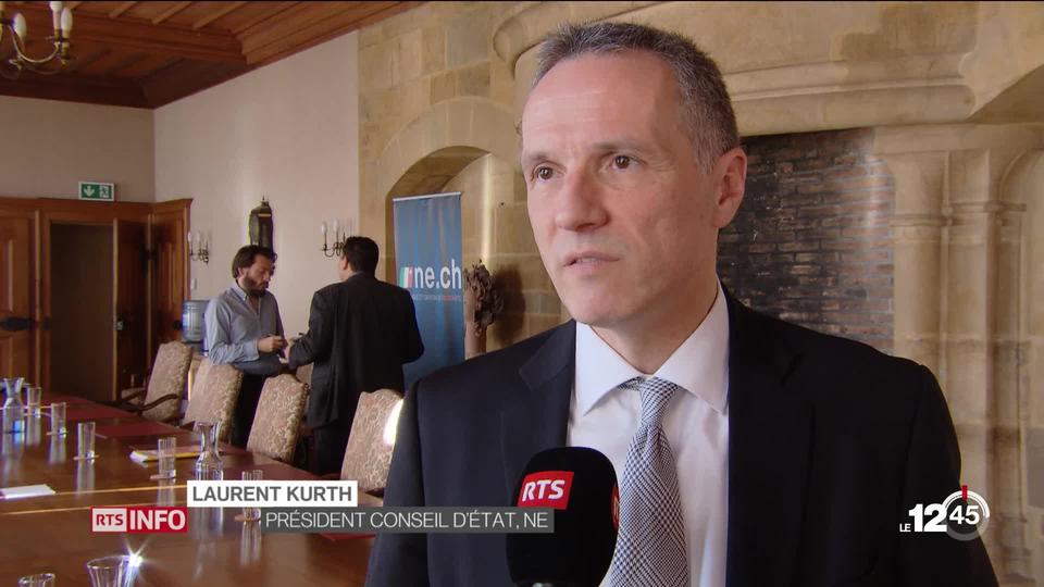 Programme d'investissements et de soutien à des réformes à Neuchâtel. Explications de Laurent Kurth, président du Conseil d'État.