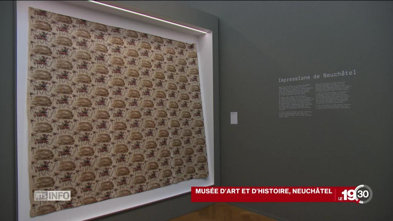 Le Musée d'Art et d'histoire de Neuchâtel retrace l'histoire des Indiennes au travers de toiles de coton imprimées.