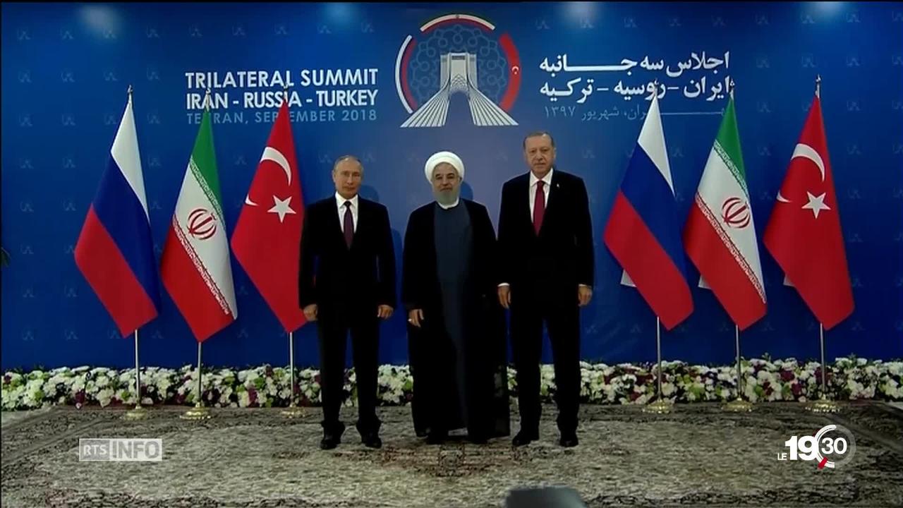 Sommet en Iran. Les présidents turc, iranien et russe tentent avec peine d'éviter une offensive syrienne sur Idlib