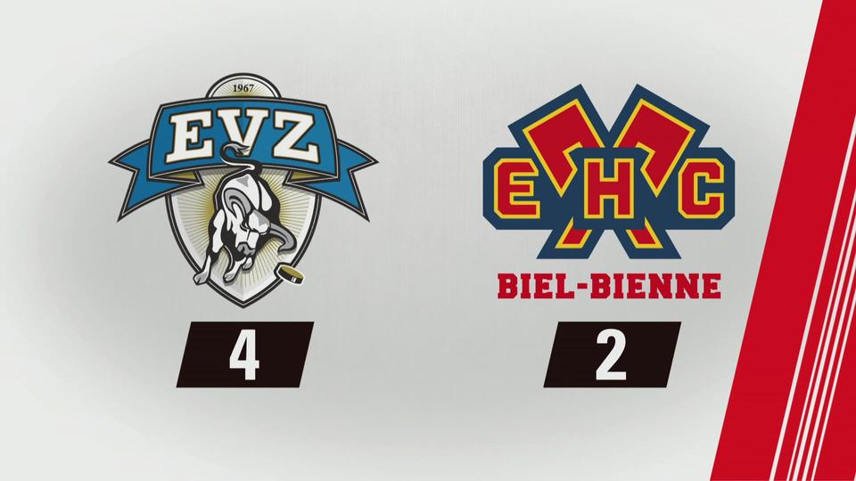 10e journée, Zoug - Bienne (4-2): Tous les buts