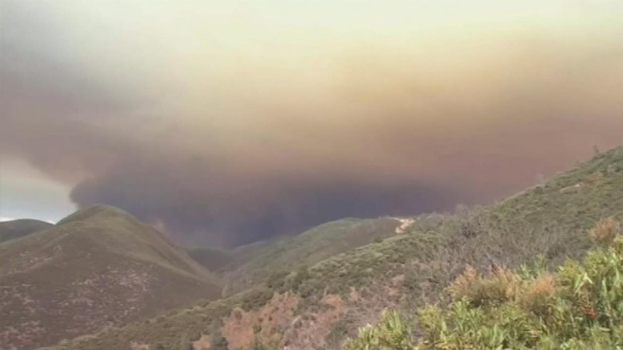 Un incendie menace le parc national de Yosemite en Californie