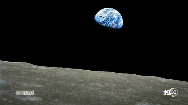 La première photo d'un lever de la Terre a été prise il y a 50 ans par la mission Apollo 8