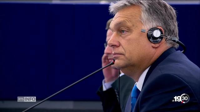 Parlement européen: Le dirigeant hongrois Viktor Orban mis en cause en raison de sa politique anti-migrants