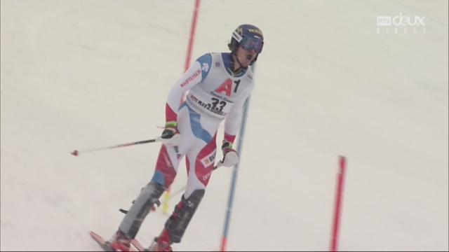 Kitzbuehel (AUT), slalom messieurs 2e manche: Marc Rochat (SUI)