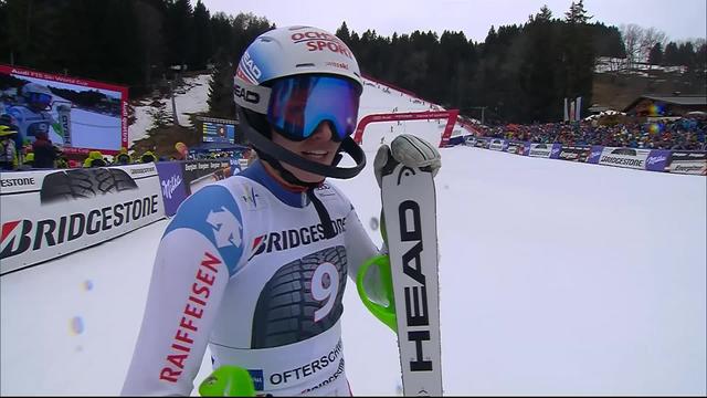 Ofterschwang (GER), slalom dames, 2e manche: Denise Feierabend (SUI)