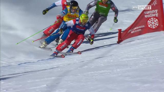 Sunny Valley (RUS), ski cross hommes, 1-8e : ça passe pour Niederer, pas pour Fiva