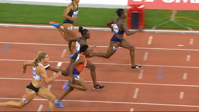 Weltklasse Zurich, 100m dames : Ahouré (CIV) s'impose, Kambudji (SUI) 4e