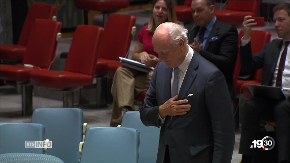 Fin de mission pour Staffan de Mistura, émissaire de l'ONU pour la Syrie depuis quatre ans