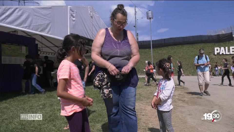 Paléo Festival: les enfants sont les bienvenus. Des espaces leur sont réservés pour faciliter la vie des parents