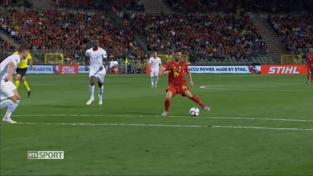 Football: Résumé Belgique-Suisse.